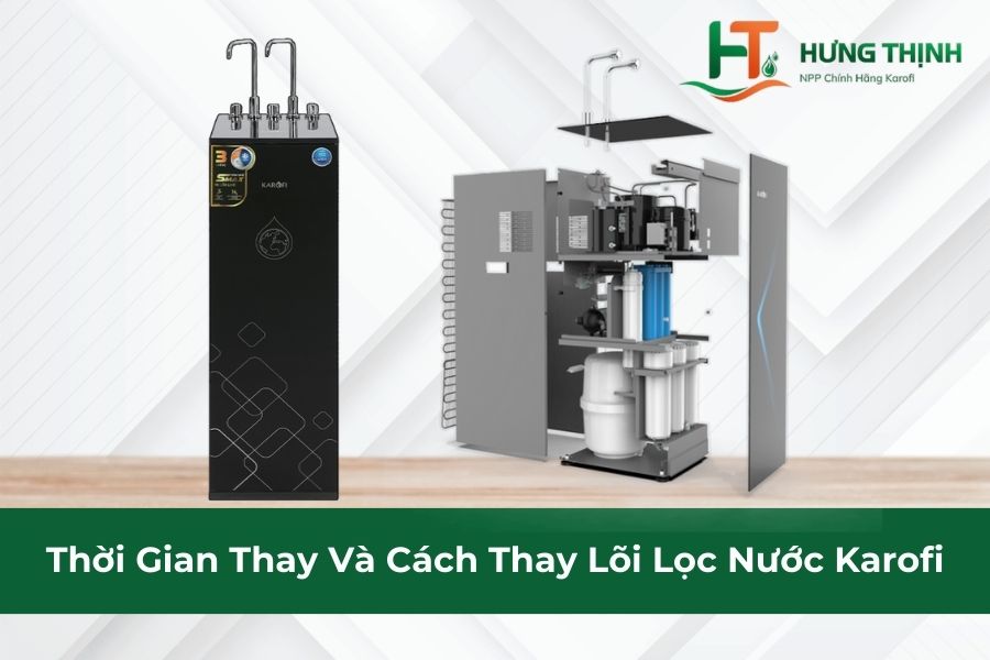 Thời Gian Thay Và Cách Thay Lõi Lọc Nước Karofi