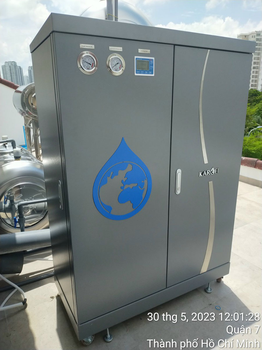 Máy lọc nước tổng đầu nguồn Karofi KTF - 552 ECO chất lượng - Trung tâm Karofi Miền Nam